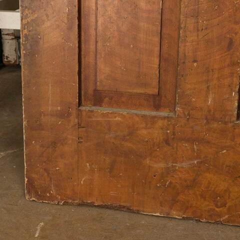 #15921 30x79 Salvaged Antique 4 Panel Interior Door image 4