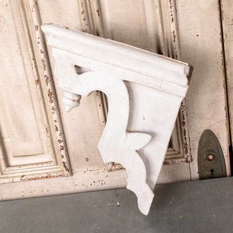 #20299 15x15 Salvaged Antique Wood Corbel Bracket image 5