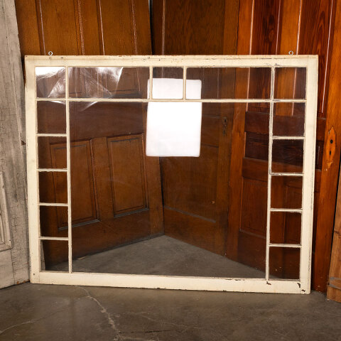 #20829 Salvaged Antique Large Divided Lite Window image 5