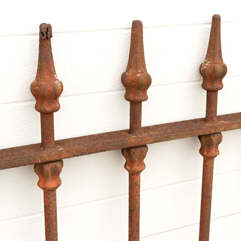 #21297 Ornate Wrought Iron Fence Section image 3