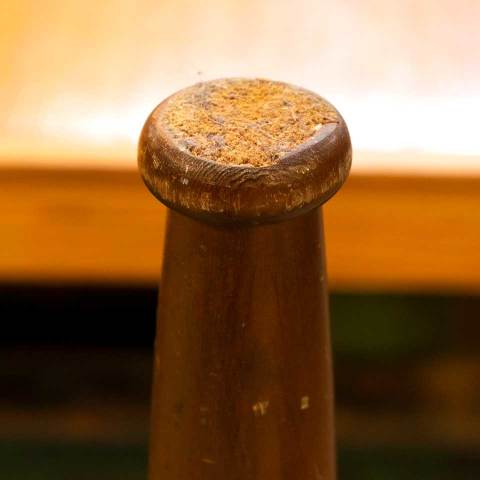 #21495 Salvaged Turned Wood Baluster Spindle Post image 4