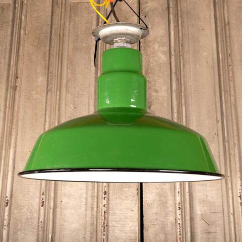 #21550 Porcelain Enameled Industrial Light Fixture image 2
