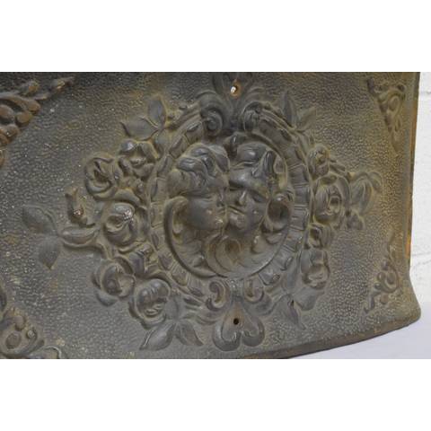 #22888 Salvaged Figural Fireplace Front image 3
