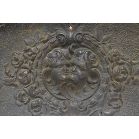 #22888 Salvaged Figural Fireplace Front image 5