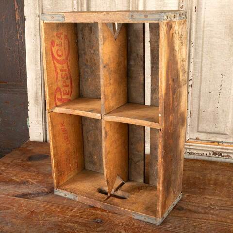 #25112 Antique PEPSI-COLA Wood Bottle Crate image 6