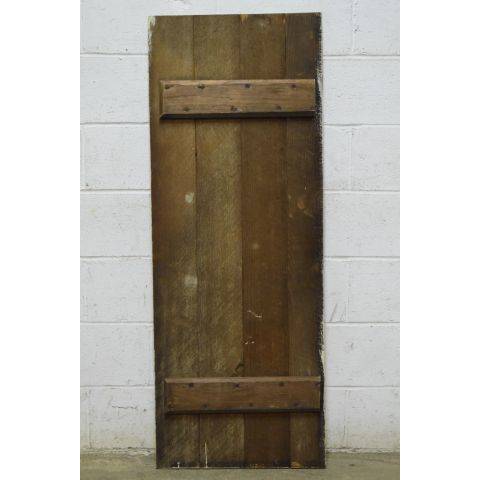 #25194 20x53 Salvaged Wood Slat Door image 4