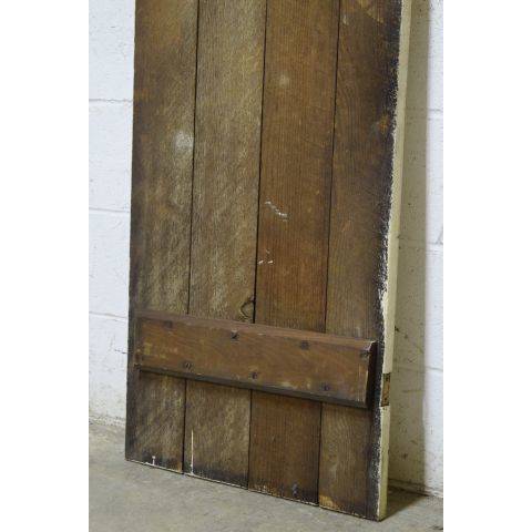 #25194 20x53 Salvaged Wood Slat Door image 5