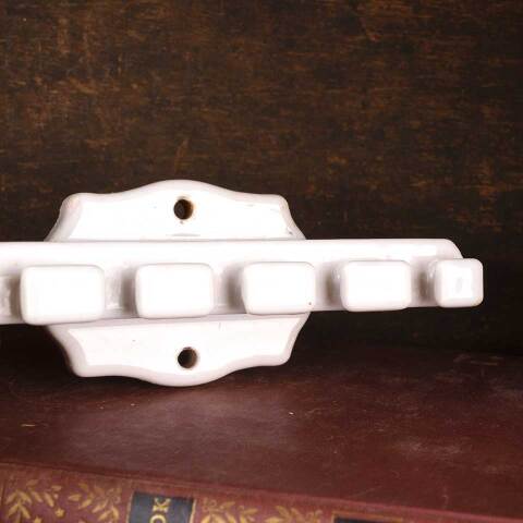 #26951 Antique Porcelain Toothbrush Holder image 4