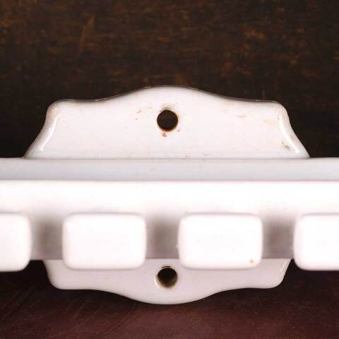 #26951 Antique Porcelain Toothbrush Holder image 5