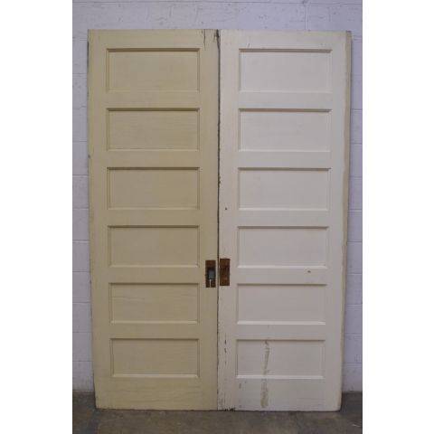 #27025 60x90 Salvaged Wood Pocket Doors image 4