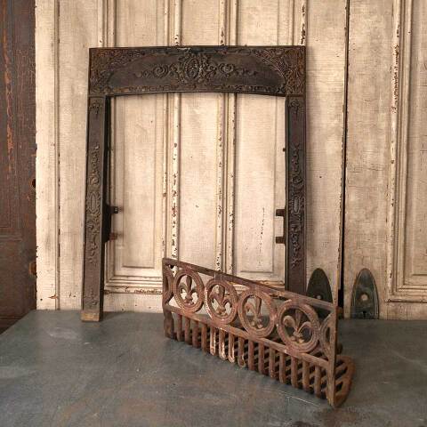 #28157 25x31 Fireplace Surround & Coal Basket image 7