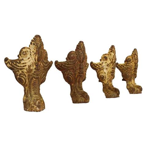 #28658 Cast Iron Clawfoot Set image 2