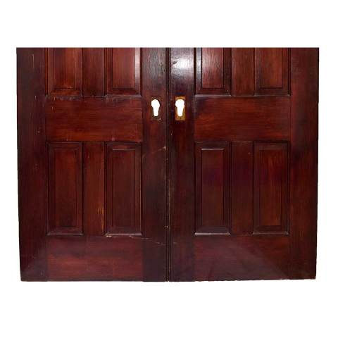 #29026 60x90 Salvaged Pine Pocket Doors image 3