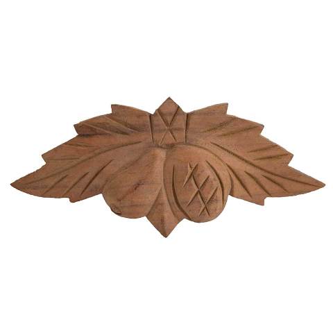 #29169 Carved Wood Furniture Handle image 2