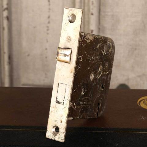 #30319 Antique Interior Door Mortise Lock Hardware image 4