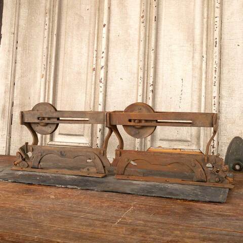 #30614 Antique Pocket Door Roller Hanger Hardware image 5