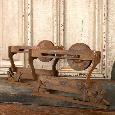 #30614 Antique Pocket Door Roller Hanger Hardware image 7