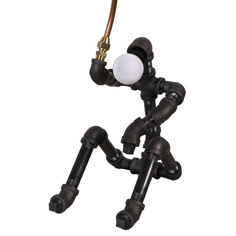 #30945 Custom Fisherman Pipe Lamp image 2