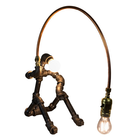 #30945 Custom Fisherman Pipe Lamp image 3