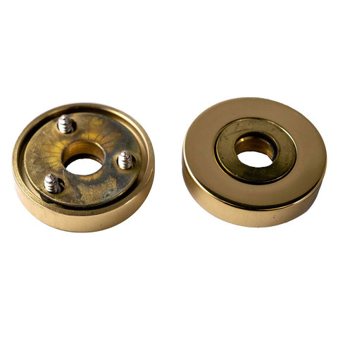 #31995 Brass Lever Doorknob Set image 4