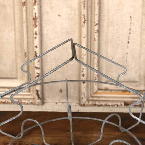 #33084 Antique Metal Wire Mason Canning Jar Caddy image 5