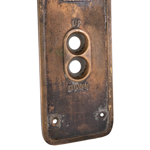 #33258 Antique CEMCO Elevator Plate image 3