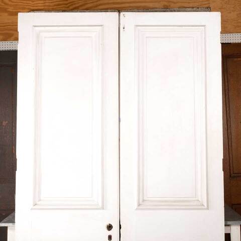 #33803 60x95 Antique Victorian Wood Entry Doors image 6