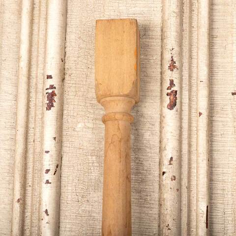 #34191 Turned Poplar Wood Staircase Baluster image 6