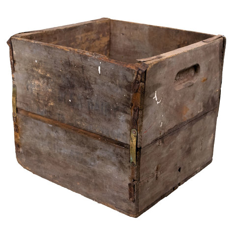 #34720 Vintage Kroger Wood Crate image 3