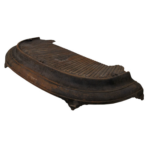 #34888 Cast Iron Fireplace Fender image 2