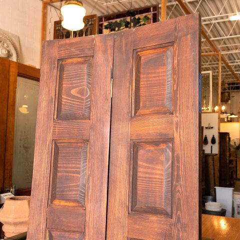 #35041 29x79 Bifold Wood Paneled Door image 3