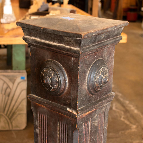 #35493 Salvaged Wood Newel Post image 2