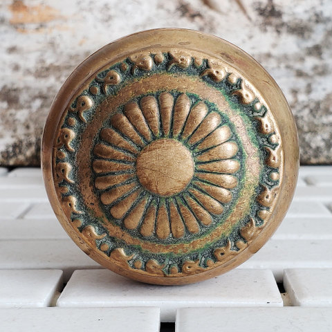 #38118 Antique Sargent Entry Doorknob Hardware image 5