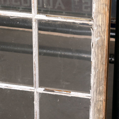 #38912 Salvaged 12 Lite Wood Window Wavy Glass image 6