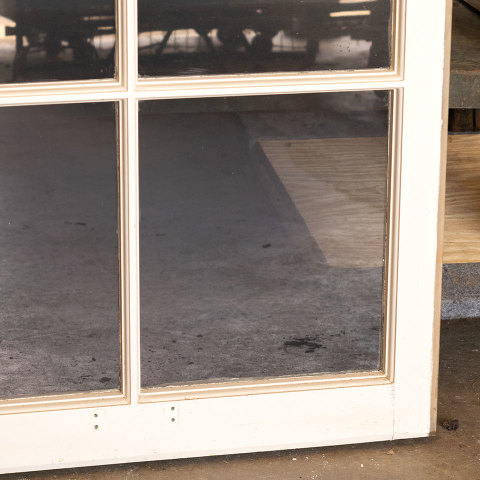 #38980 Salvaged Divided Lite Wood Window Sash image 2