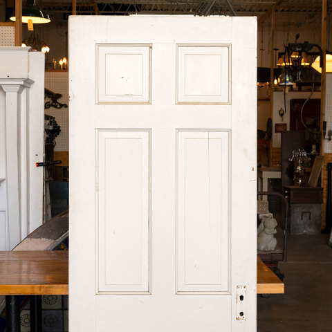 #39224 30x77 Salvaged 6 Panel Interior Door image 2