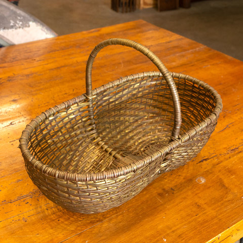 #39239 Metal Wire Basket with Handle image 4