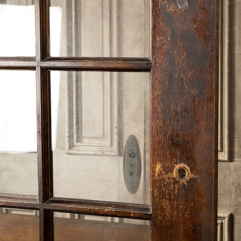 #39286 39x82 Antique Wood Classroom Door image 4