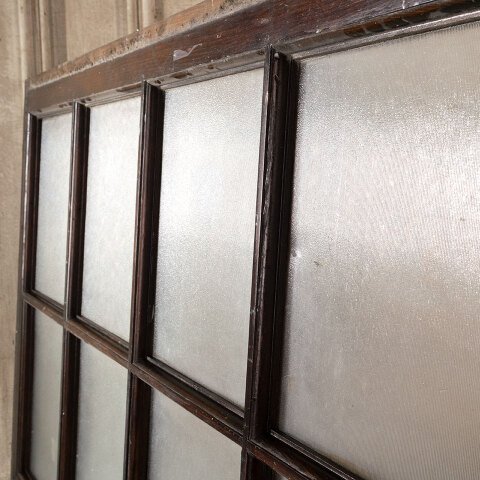 #39295 63x28 Antique Entry Door Transom Window image 3