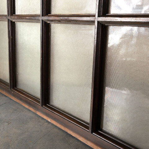 #39295 63x28 Antique Entry Door Transom Window image 7