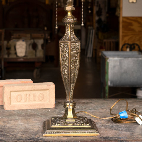 #39550 Bronze Double Socket Table Lamp image 4