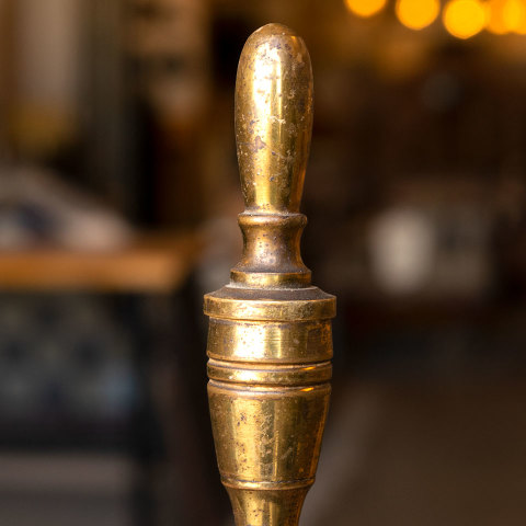 #39631 Tall Brass Lamp Finial image 2