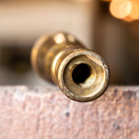 #39631 Tall Brass Lamp Finial image 4