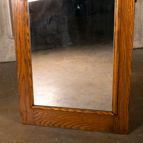 #40255 28x80 6 Panel Oak Interior Door w/ Mirror image 6