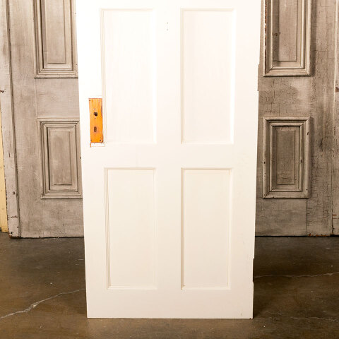 #40261 28x79 Salvaged 6 Panel Pine Interior Door image 6