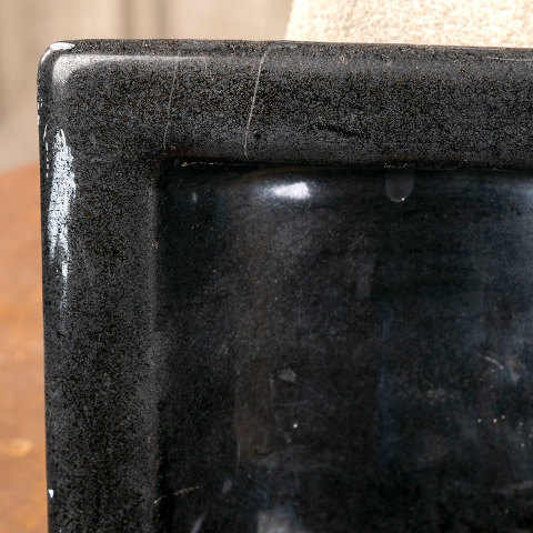 #40349 Recessed Black Enameled Bathroom Cubby image 3