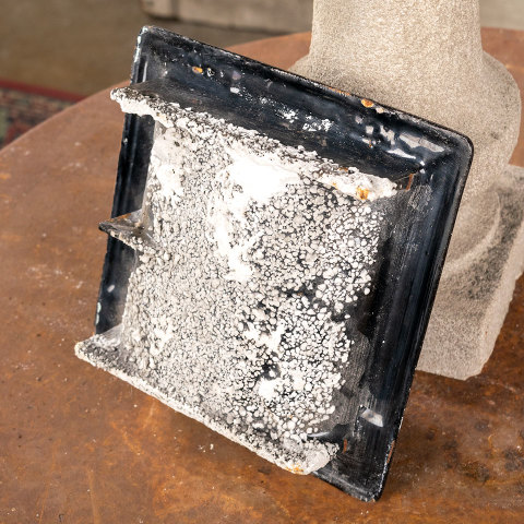 #40349 Recessed Black Enameled Bathroom Cubby image 5