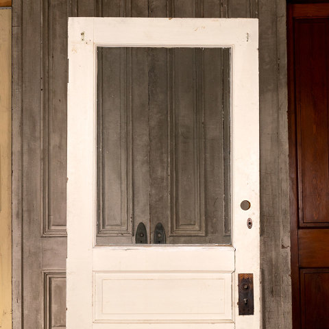 #40362 32x79 Half Lite Wood Entry Door image 2