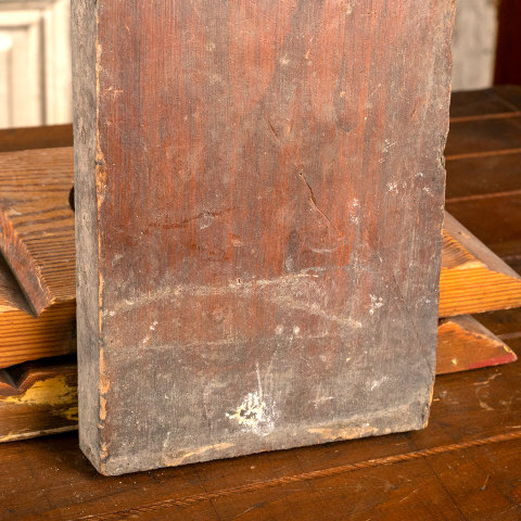 #40532 Antique Pine Plinth Trim Block image 4