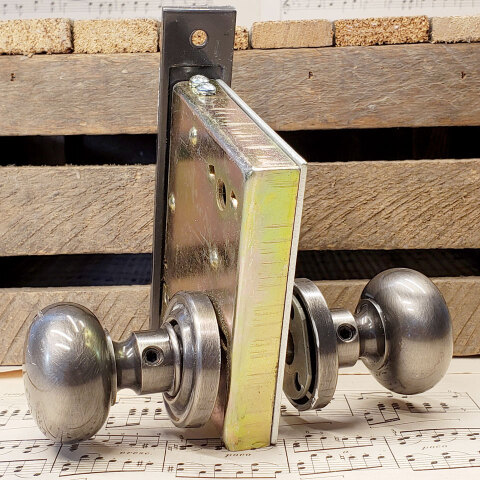 #40633 Salvaged Baldwin Reversible Doorknob Set image 6